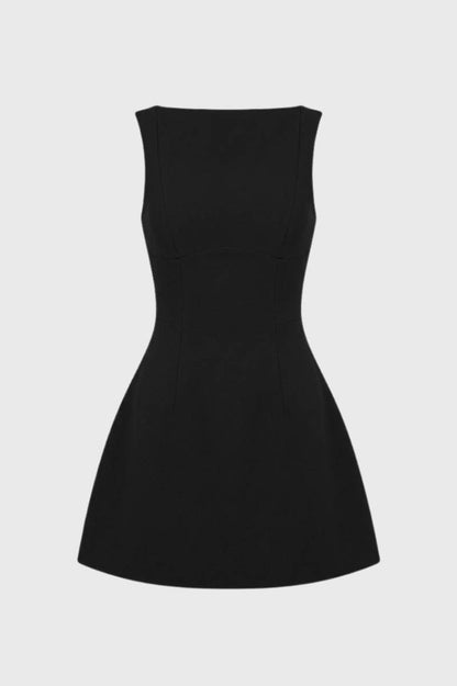 Mouwloze A-Lijn Mini Jurk voor Dames - StudioMarella