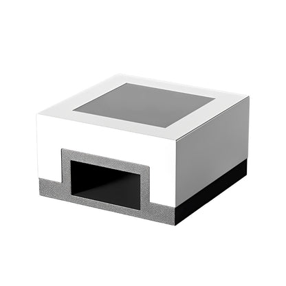 Paalverlichting Solar LED RVS Zwart Wit Tuin Hek Sokkel Buitenlamp Vierkant Tuinverlichting Oprit Paallamp Buiten Modern