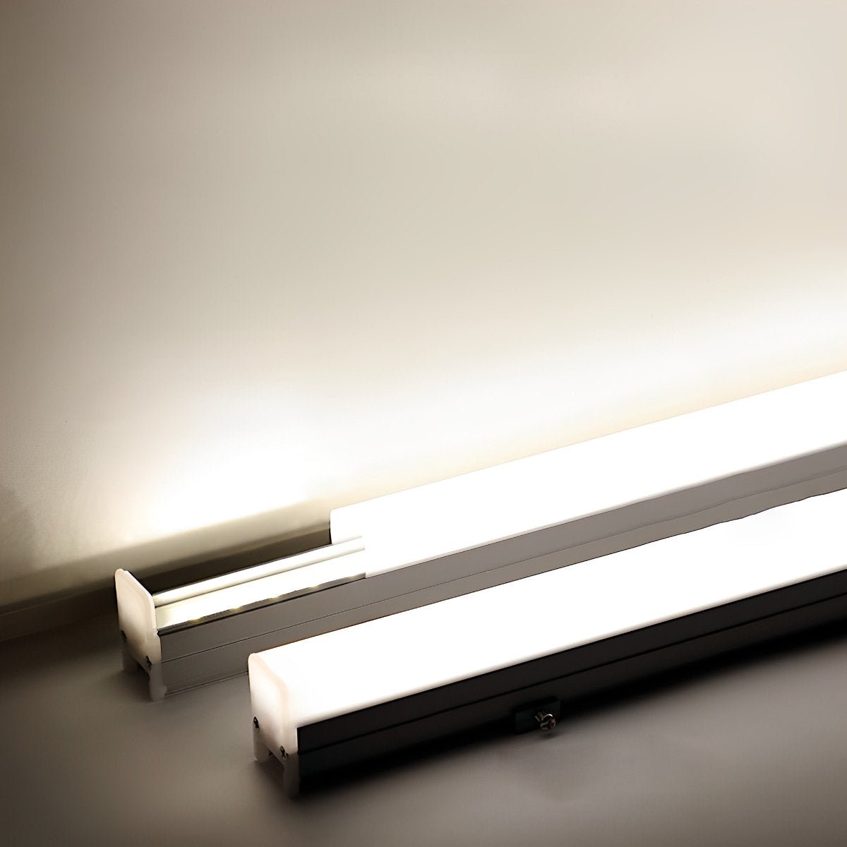 Led Lineaire Buitenlamp Aluminium 12W Wit IP65 Waterdicht Gevelverlichting Architectuurverlichting Inbouw Lineair Licht Buitenverlichting