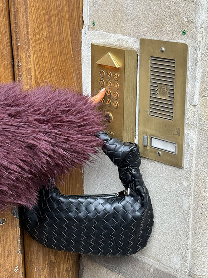Kleine Vlecht Schouder Tas voor Vrouw