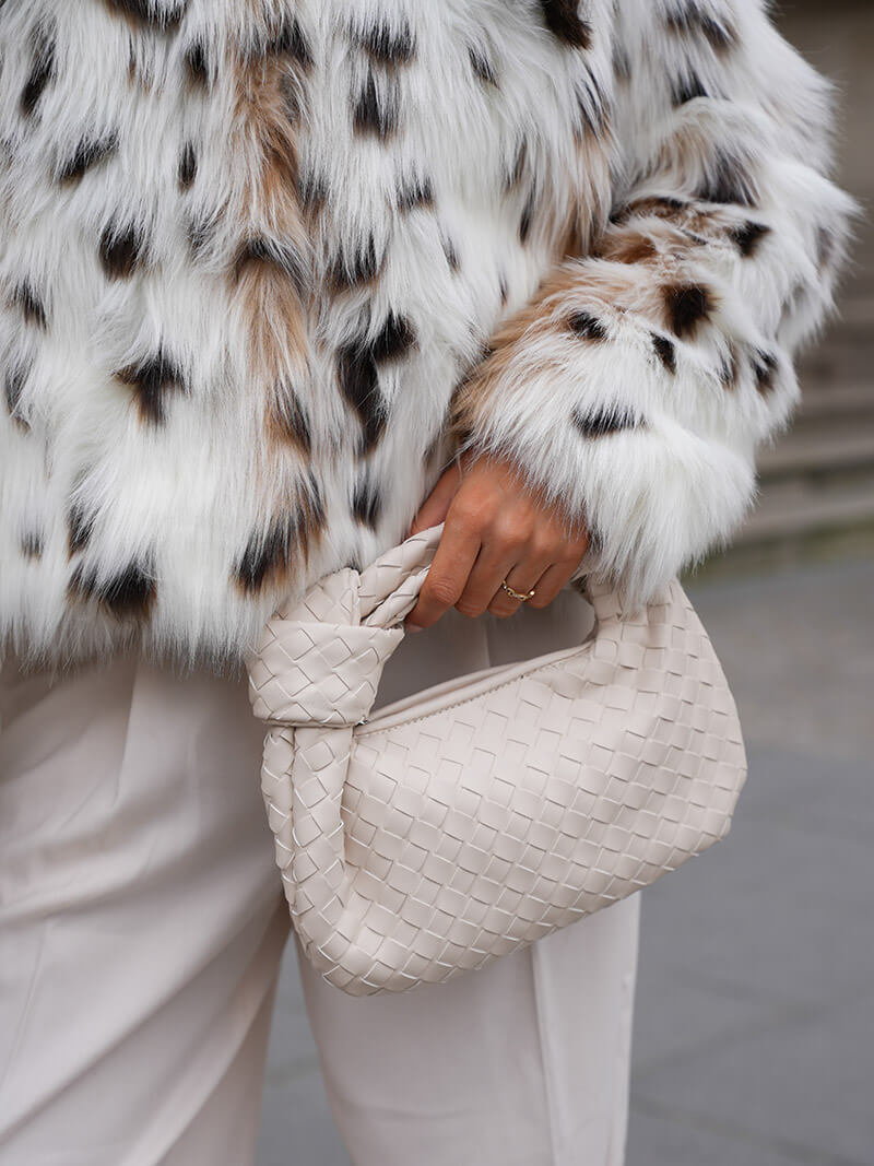 Kleine Vlecht Schouder Tas voor Vrouw