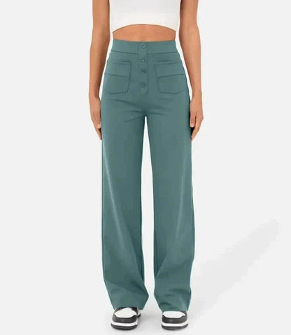 Hoge Waist Essentials Broek Comfortabel Aurora I - StudioMarella