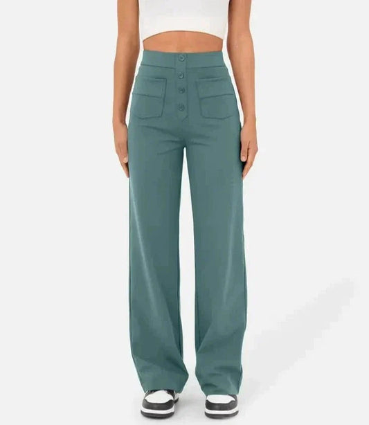 Hoge Waist Essentials Broek Comfortabel Aurora I - StudioMarella