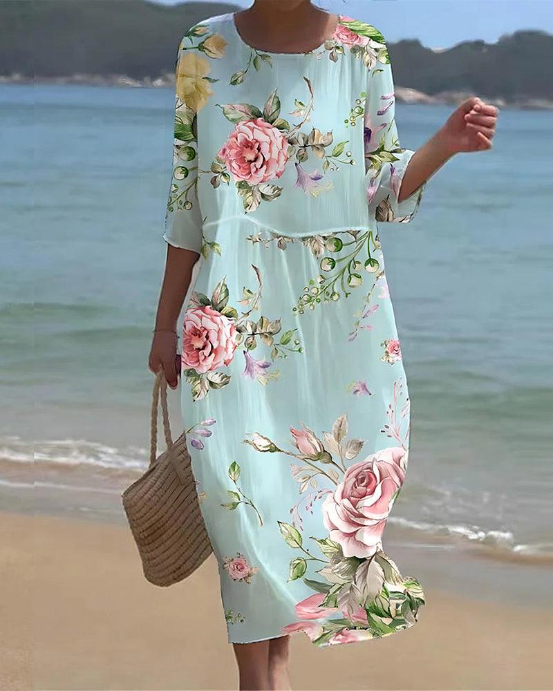 Elegante Bloemen Jurk voor Ceremonie - StudioMarella