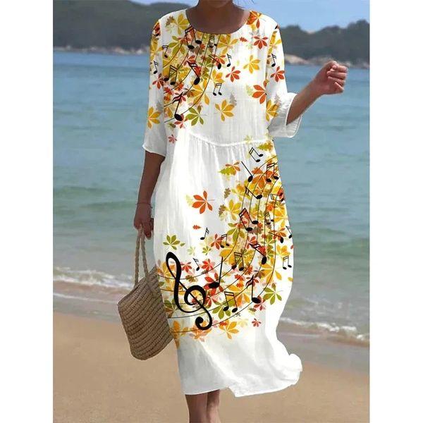Elegante Jurk voor Ceremonie met Bloemenprint