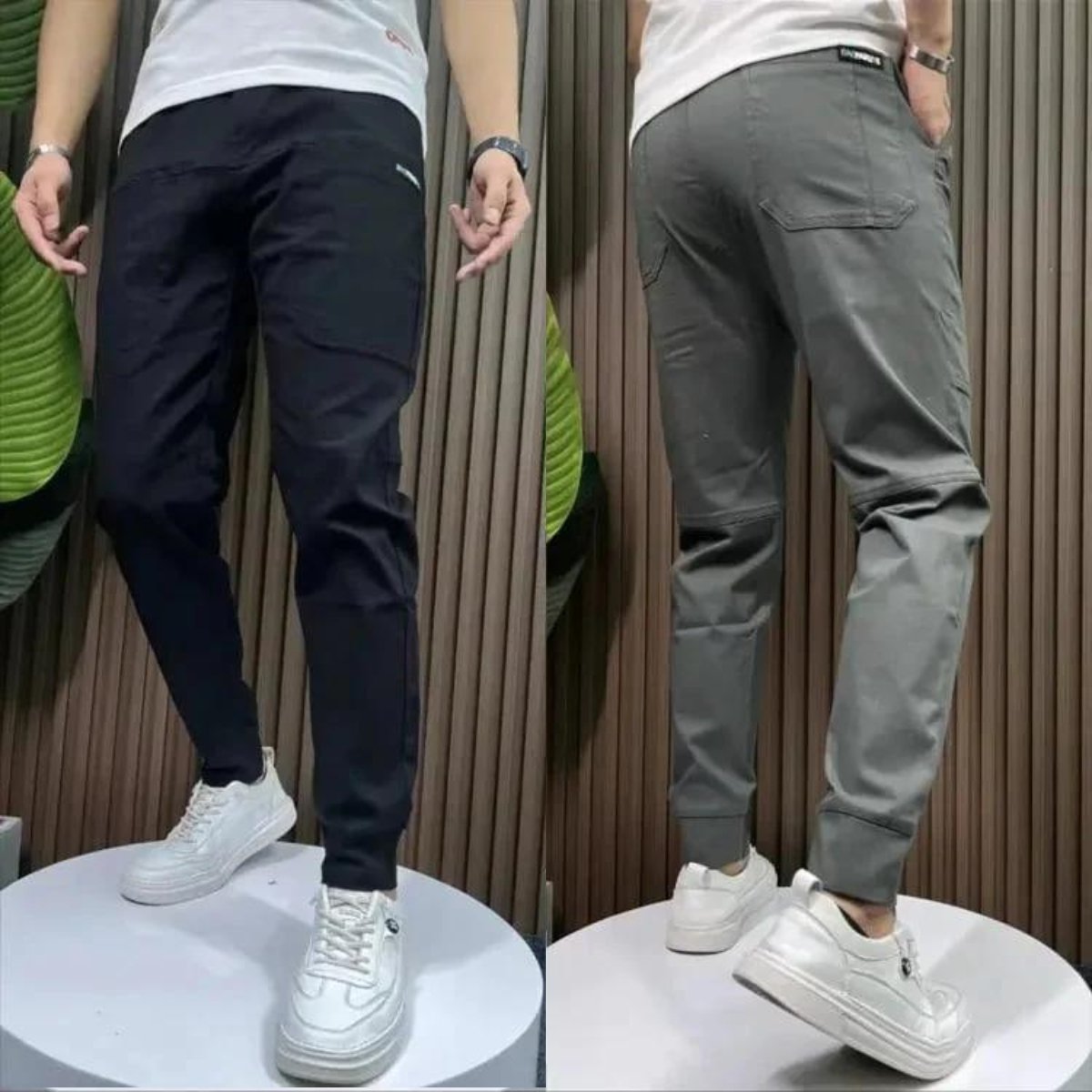 Heren Pantalon 2x1 Aanbieding Gratis Tweede Broek