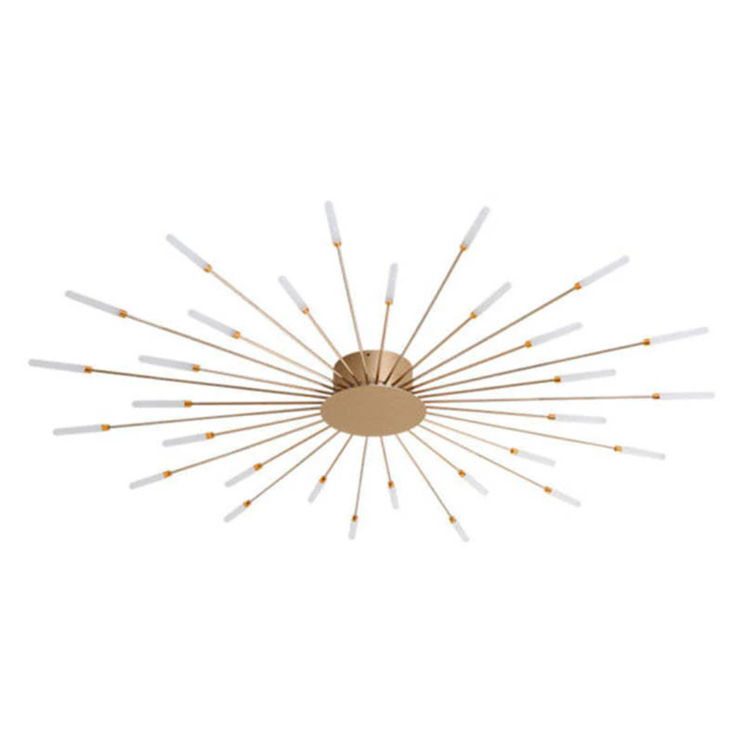 Moderne Grote LED Plafondlamp Wit & Acryl 12-42 Lampen Binnen 107.6-161.5 sq ft