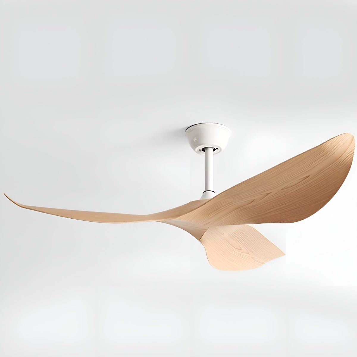 Plafondventilator Zonder Lamp DC Motor 3 Wieken Wit Slaapkamer Woonkamer Stille Ventilator Eetkamer Omkeerbaar 6 Snelheden Afstandsbediening
