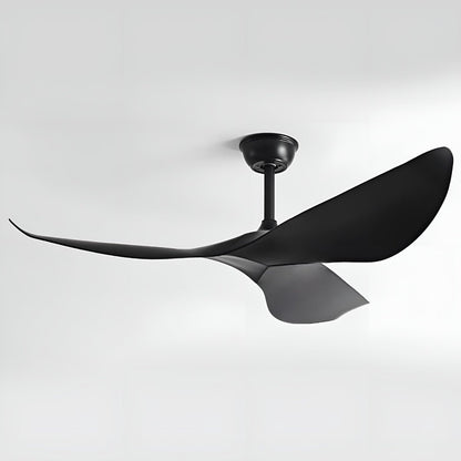 Plafondventilator Zonder Lamp DC Motor 3 Wieken Wit Slaapkamer Woonkamer Stille Ventilator Eetkamer Omkeerbaar 6 Snelheden Afstandsbediening
