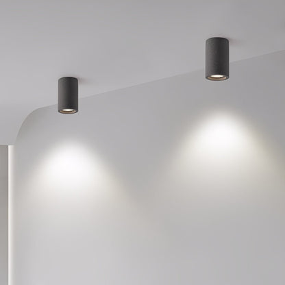 Opbouwspot Beton Grijs GU10 LED Plafondlamp Woonkamer Slaapkamer Keuken Industrieel Betonlook Plafondspot Opbouwlamp Minimalistische Verlichting