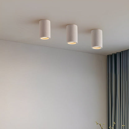 Opbouwspot Beton Grijs GU10 LED Plafondlamp Woonkamer Slaapkamer Keuken Industrieel Betonlook Plafondspot Opbouwlamp Minimalistische Verlichting