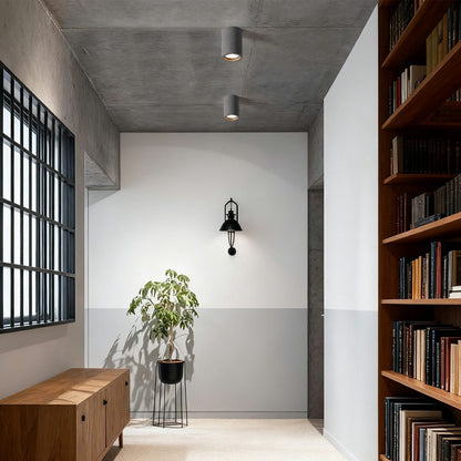 Opbouwspot Beton Grijs GU10 LED Plafondlamp Woonkamer Slaapkamer Keuken Industrieel Betonlook Plafondspot Opbouwlamp Minimalistische Verlichting