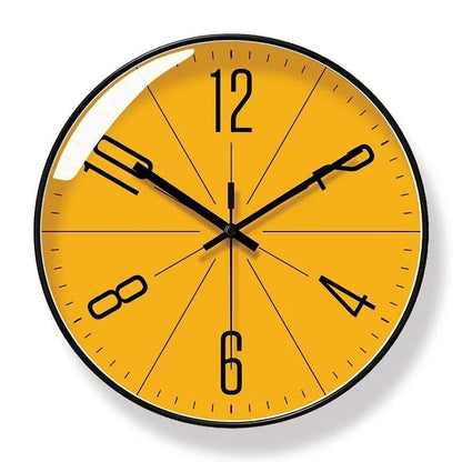 Wandklok Scandinavisch Stil Uurwerk Zwart Wit 30cm Woonkamer Kantoor Modern