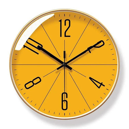 Wandklok Scandinavisch Stil Uurwerk Zwart Wit 30cm Woonkamer Kantoor Modern