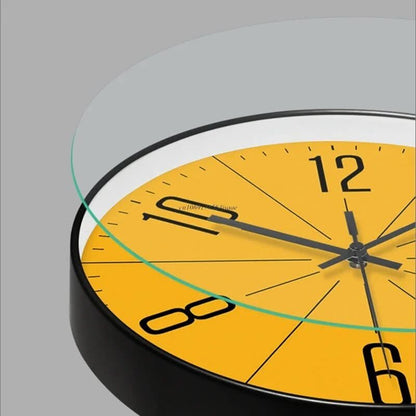 Wandklok Scandinavisch Stil Uurwerk Zwart Wit 30cm Woonkamer Kantoor Modern