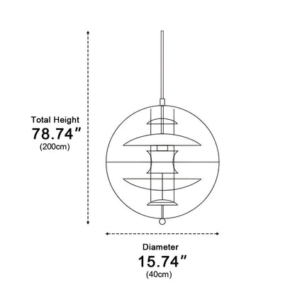 Hanglamp Bol Acryl Goud Transparant Woonkamer Eetkamer 7W LED Dimbaar Planeet Glazen Bol Lamp Keuken Bar Designlamp