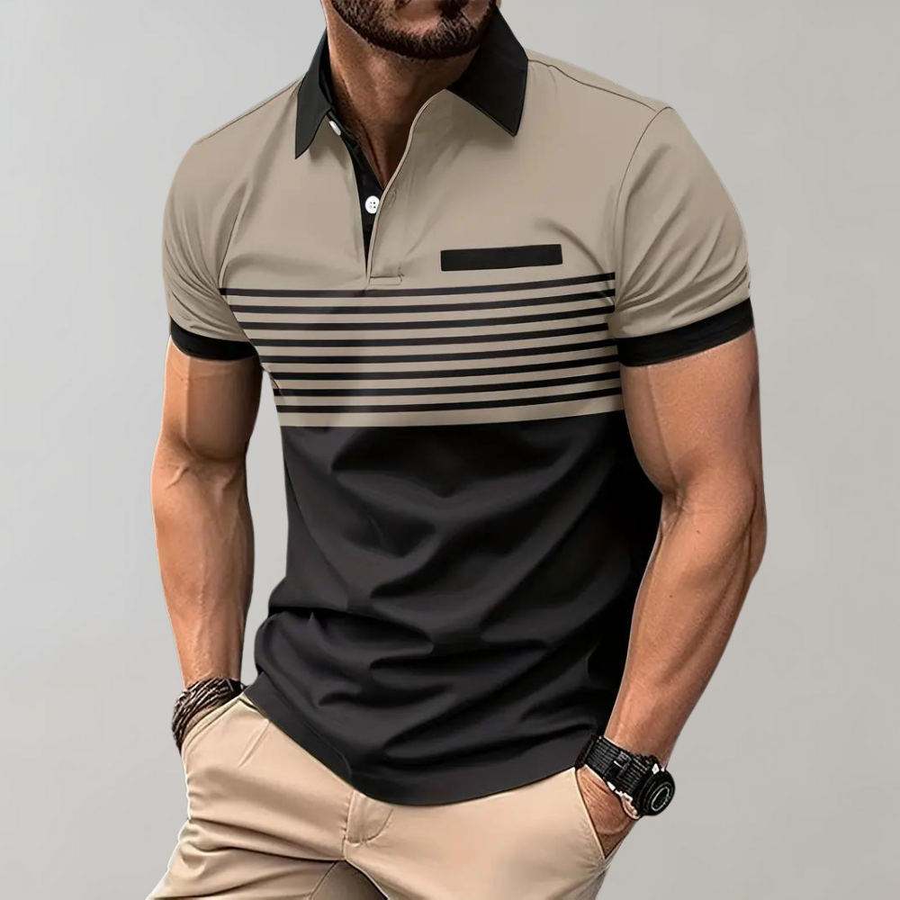 Heren Poloshirt Zomer Modern Zachte Kwaliteit