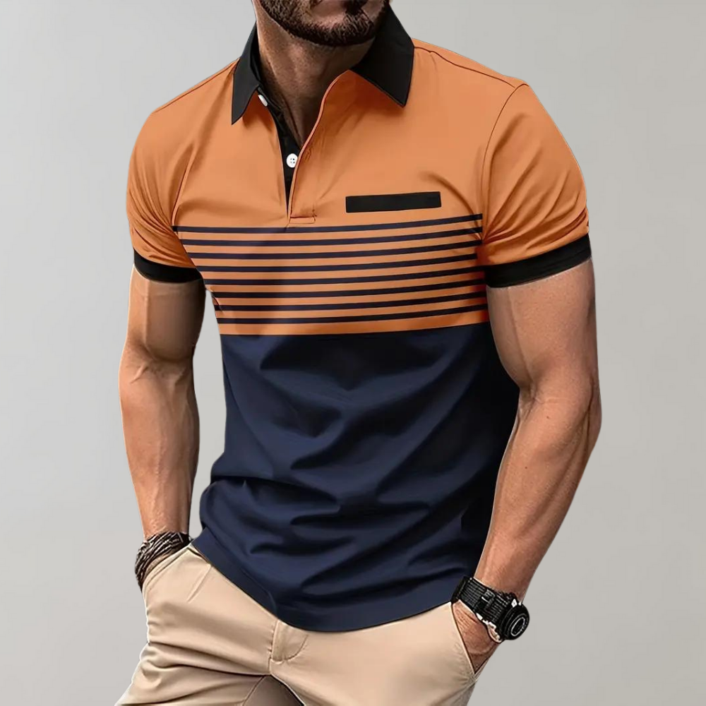 Zomer Poloshirt voor Heren Moderne Zachte Stof