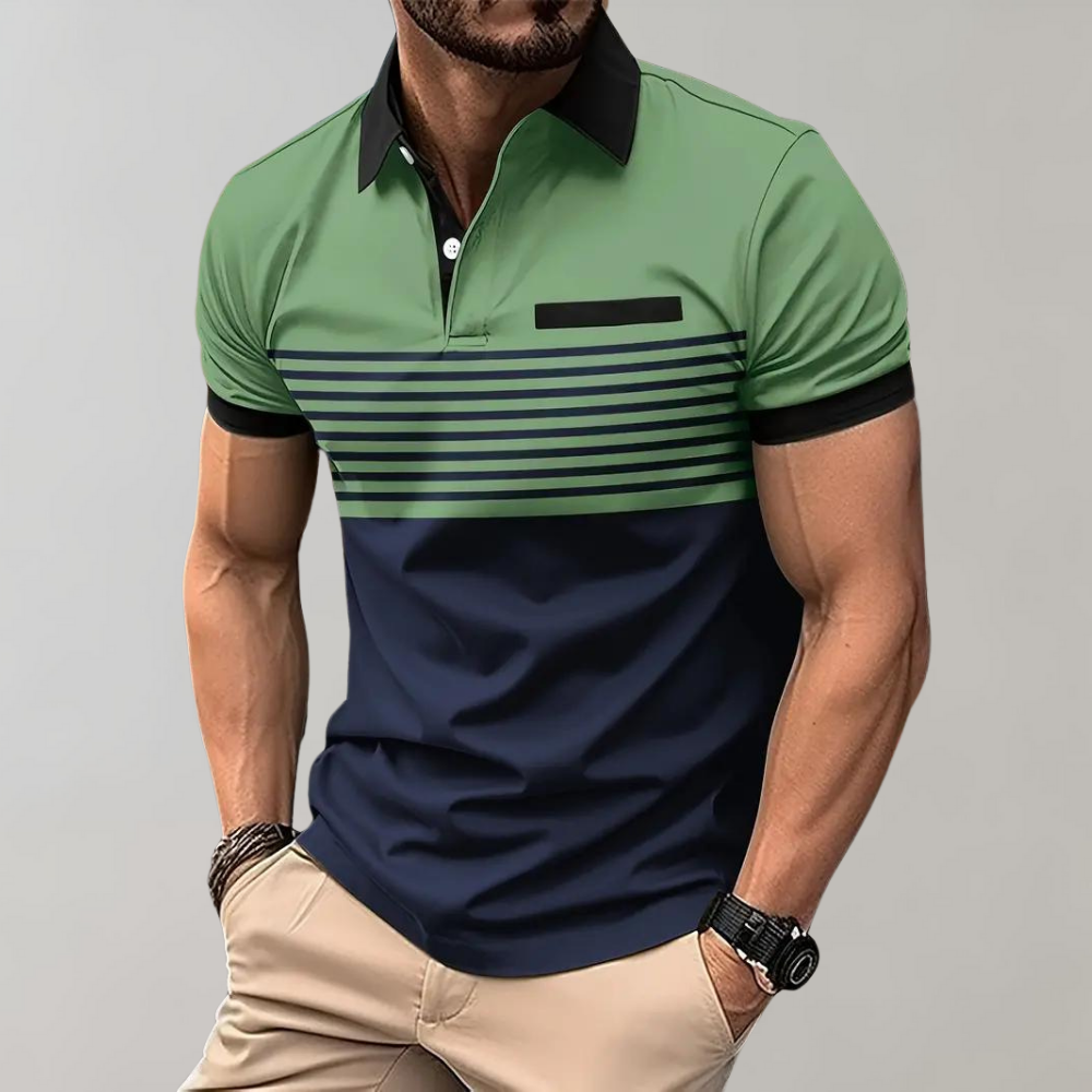 Zomer Poloshirt voor Heren Moderne Zachte Stof