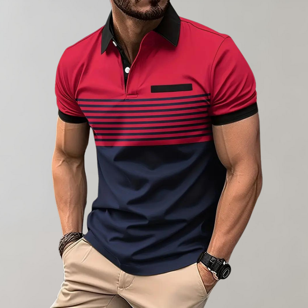 Heren Poloshirt Zomer Modern Zachte Kwaliteit