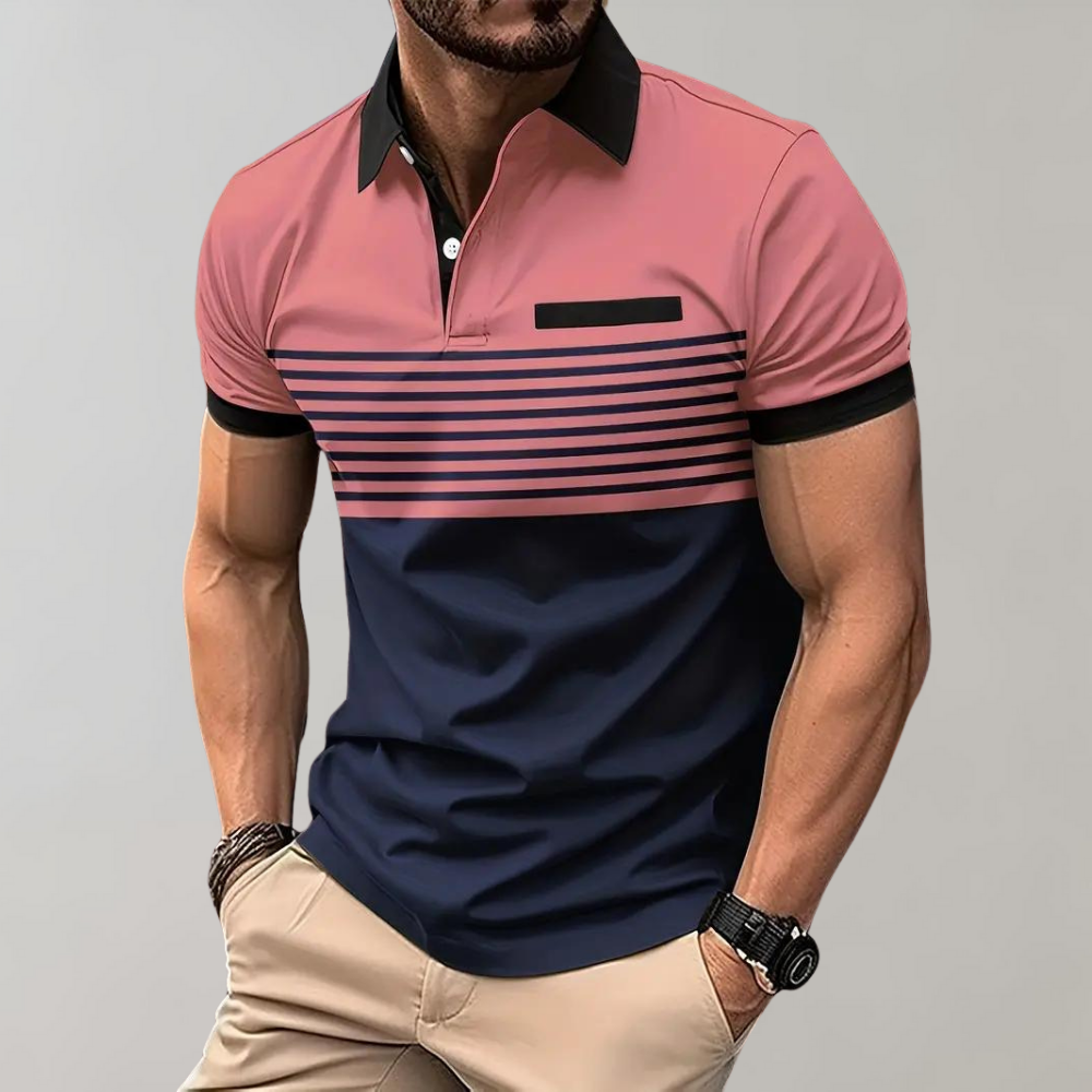 Zomer Poloshirt voor Heren Moderne Zachte Stof