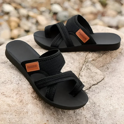 Dames Sandalen Met Gekruiste Bandjes