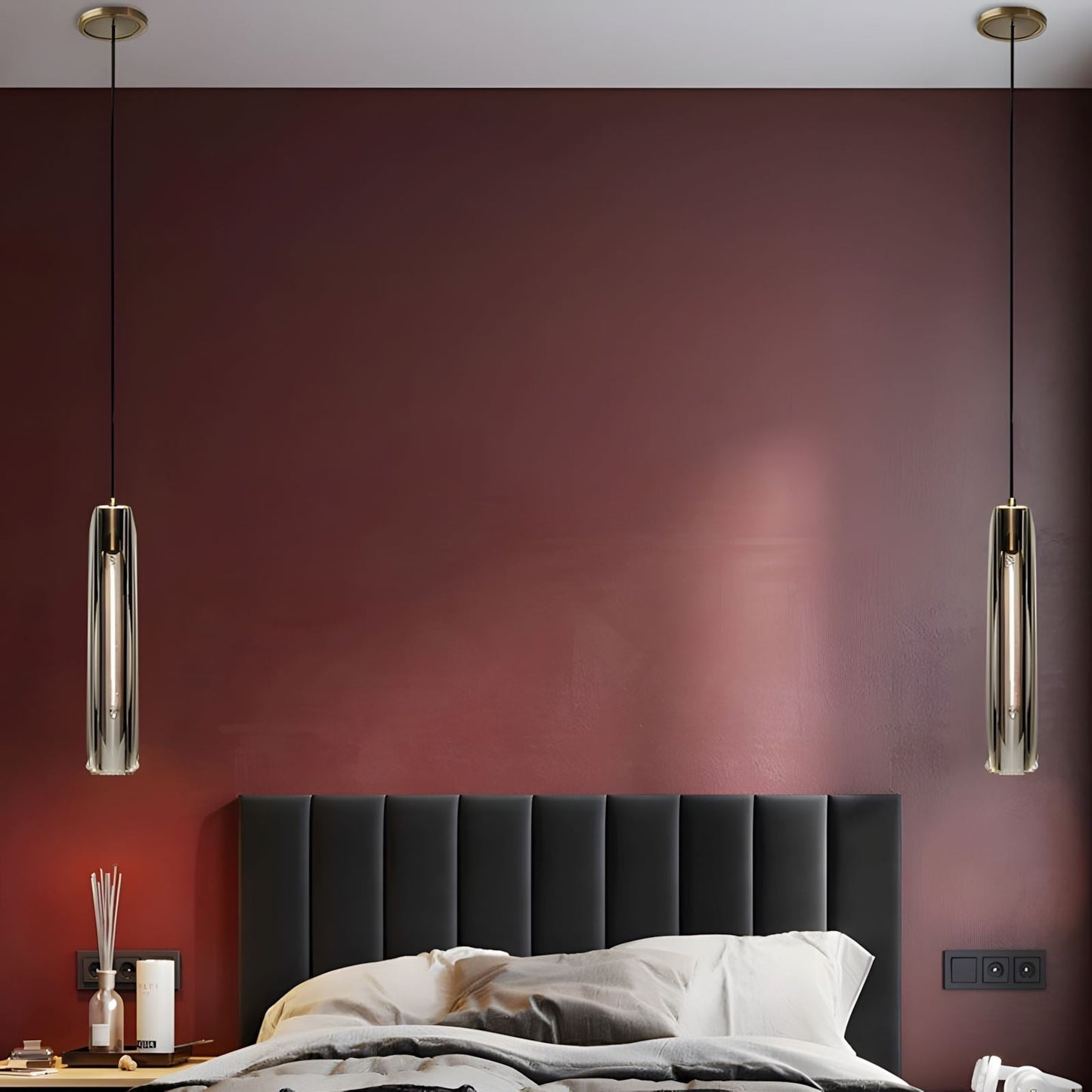 Post Moderne Messing Hanglamp Met K9 Kristal En Verstelbare Kabel