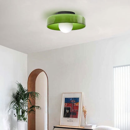 Glazen Schijf Plafondlamp & Wandlamp – Moderne Designverlichting in Glas