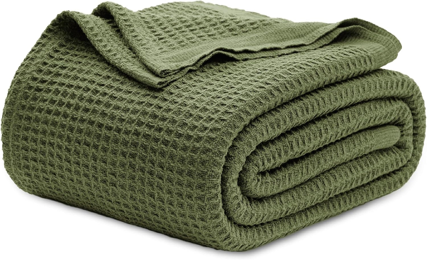 Lichtgewicht Katoenen Wafelplaid Tweepersoonsbed Zacht Ademend Deken Scandinavisch Design 90x90 cm Woonkamer