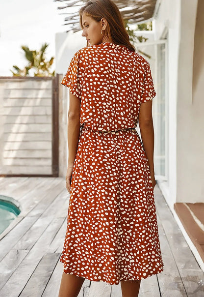 Midi Zomerjurk Luchtig en Comfortabel