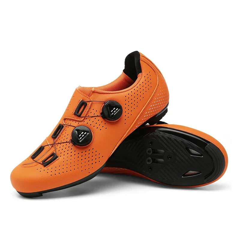 Sportieve Fietsschoenen Unisex met Draaisluitingen Licht Comfortabel Ademend