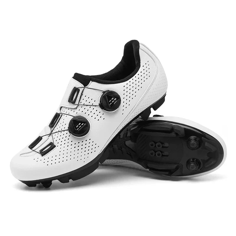 Sportieve Fietsschoenen Unisex met Draaisluitingen Licht Comfortabel Ademend