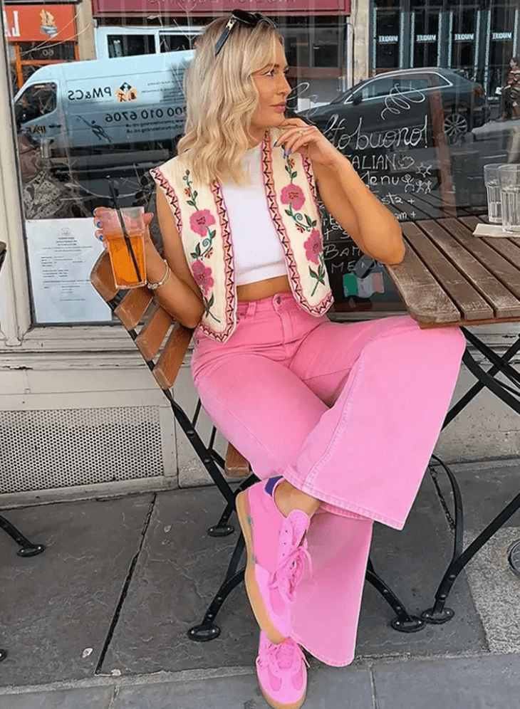 Dames Vest Zomer Bloemenprint Jurkvest voor Vrouw