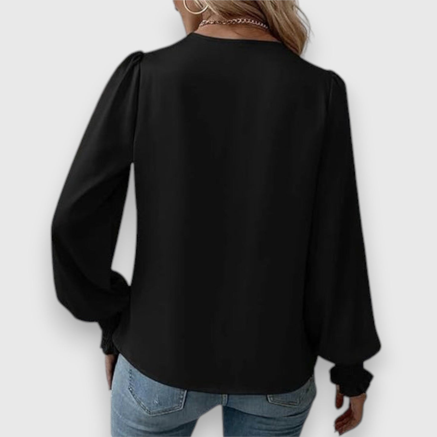 Dames Lange Mouwen Comfortabele Pasvorm
