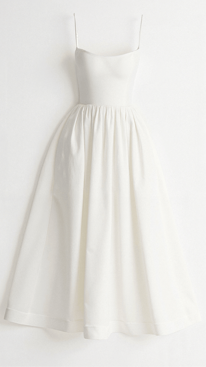 Elegante Middellange Avondjurk Zonder Schouders