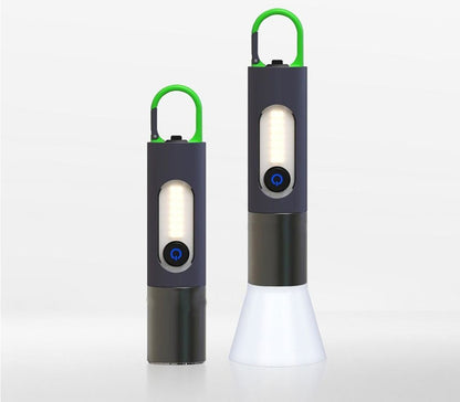 Multifunctionele Tactische Zaklamp met Verstelbare Lichtbundel en Robuuste Constructie voor Camping en Outdoor