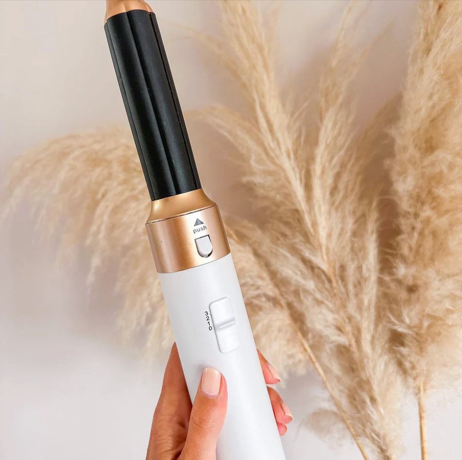 Professionele 5-in-1 airstyler met opzetstukken en luchttechnologie voor drogen, krullen, volume en glad haar