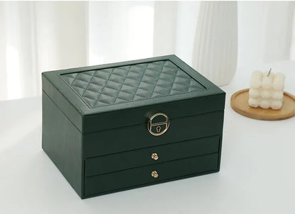 Luxe Sieradendoos met Meerdere Lagen – Elegante Opbergbox voor Sieraden