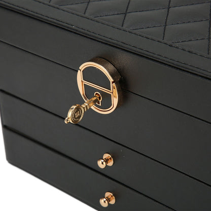 Luxe Sieradendoos met Meerdere Lagen – Elegante Opbergbox voor Sieraden