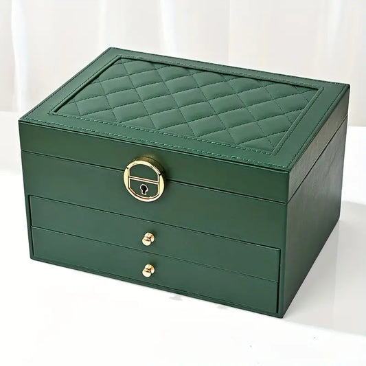 Luxe Sieradendoos met Meerdere Lagen – Elegante Opbergbox voor Sieraden