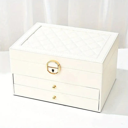 Luxe Sieradendoos met Meerdere Lagen – Elegante Opbergbox voor Sieraden