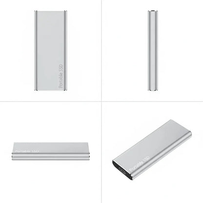 Externe Harde Schijf 4TB USB-C Snelle Datatransfer Bestandsopslag Compact Draagbaar Backup Apparaat Data