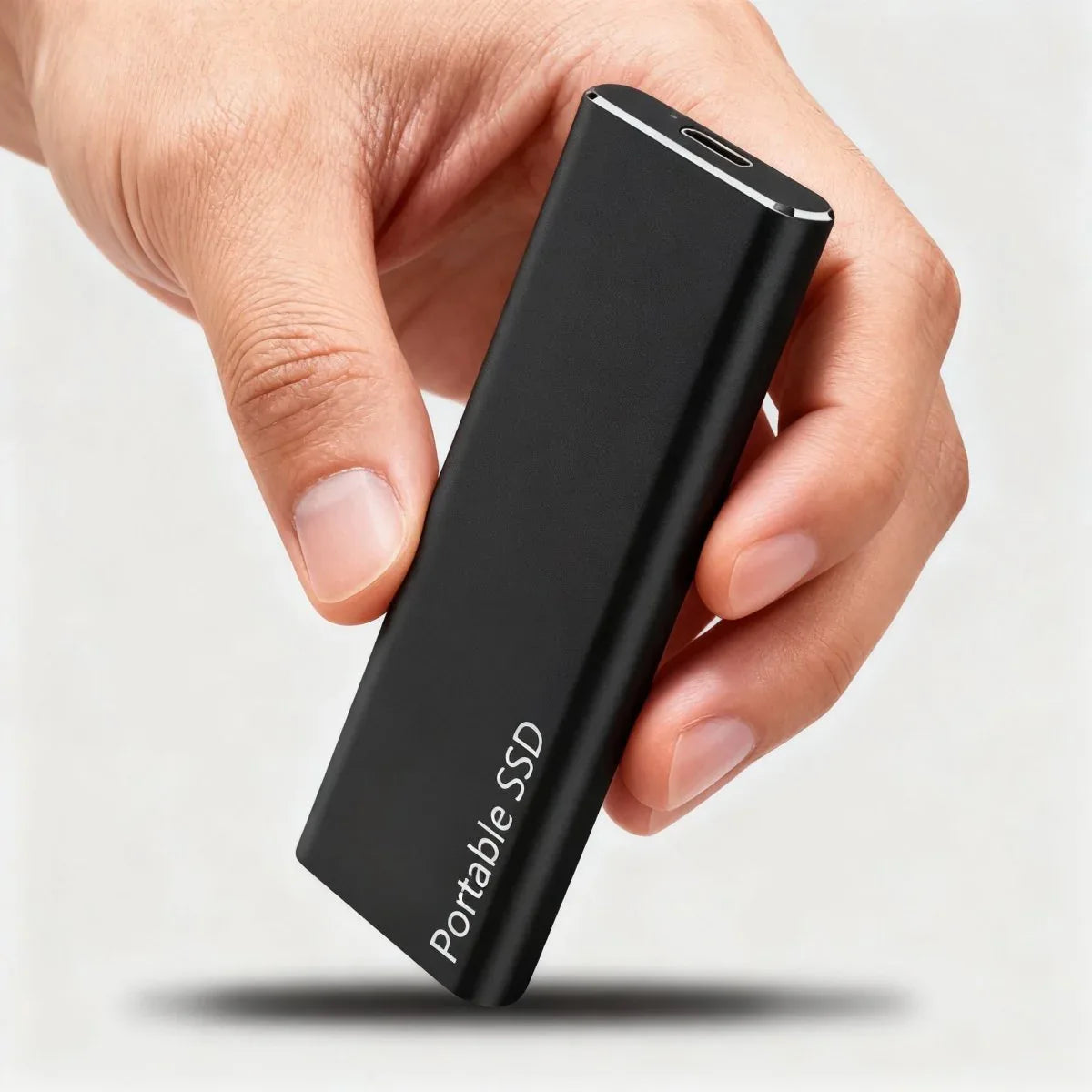 Externe Harde Schijf 4TB USB-C Snelle Datatransfer Bestandsopslag Compact Draagbaar Backup Apparaat Data