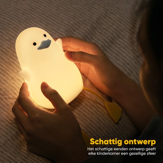 Slaapvriend nachtlampje voor kinderen – zacht en rustgevend licht tegen angst in het donker