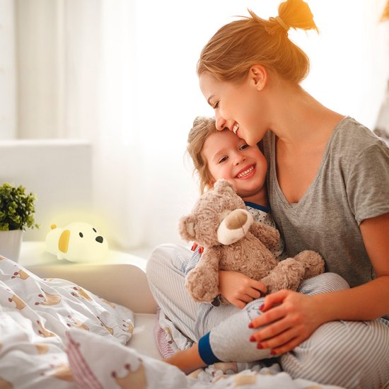 Slaapvriend nachtlampje voor kinderen – zacht en rustgevend licht tegen angst in het donker