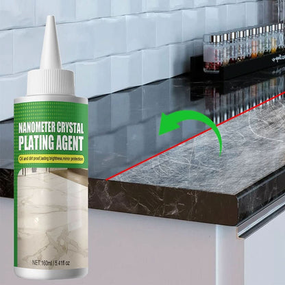 Nano-Verzegeling voor Natuursteen Marmeren Granieten Oppervlakken Hoogglans Finish 2-Delig Set Beschermlaag