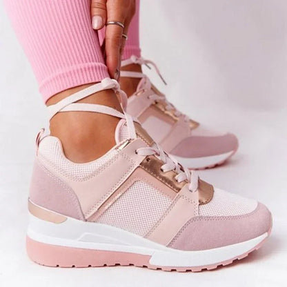 Luchtkussen Damessneakers Mesh Ademend Lichtgewicht Wandelschoenen Sportieve Vrijetijdsschoenen Dames