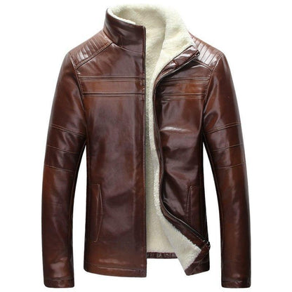 Leren Herenjas Western Stijl Nash Met Kwaliteit - StudioMarella