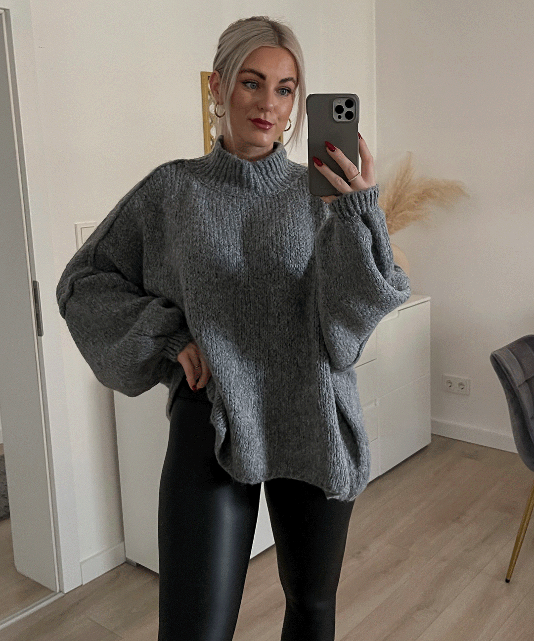 Dames Trui Gebreid Losse Pasvorm Relaxte Stijl