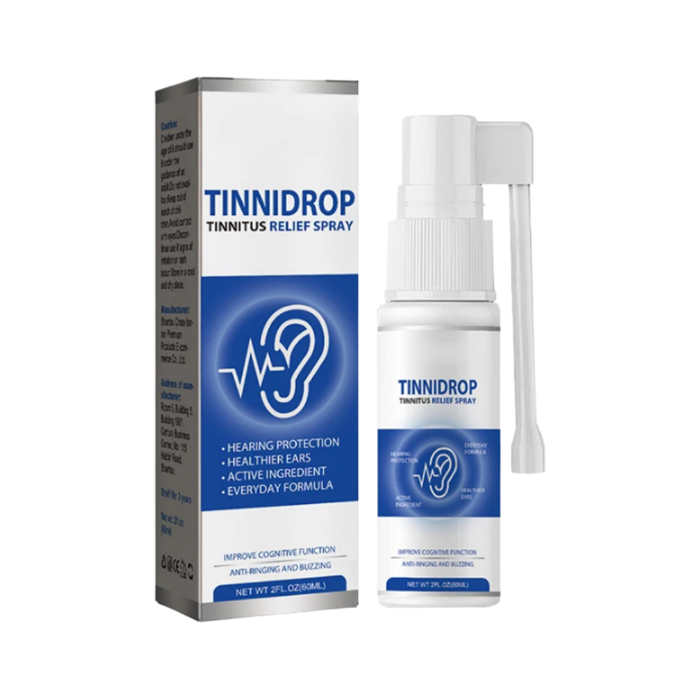 Natuurlijke Oorspray met Ginkgo & Ginseng 60ml - Voor Gehoorwelzijn - Sprayvorm voor Eenvoudige Toepassing